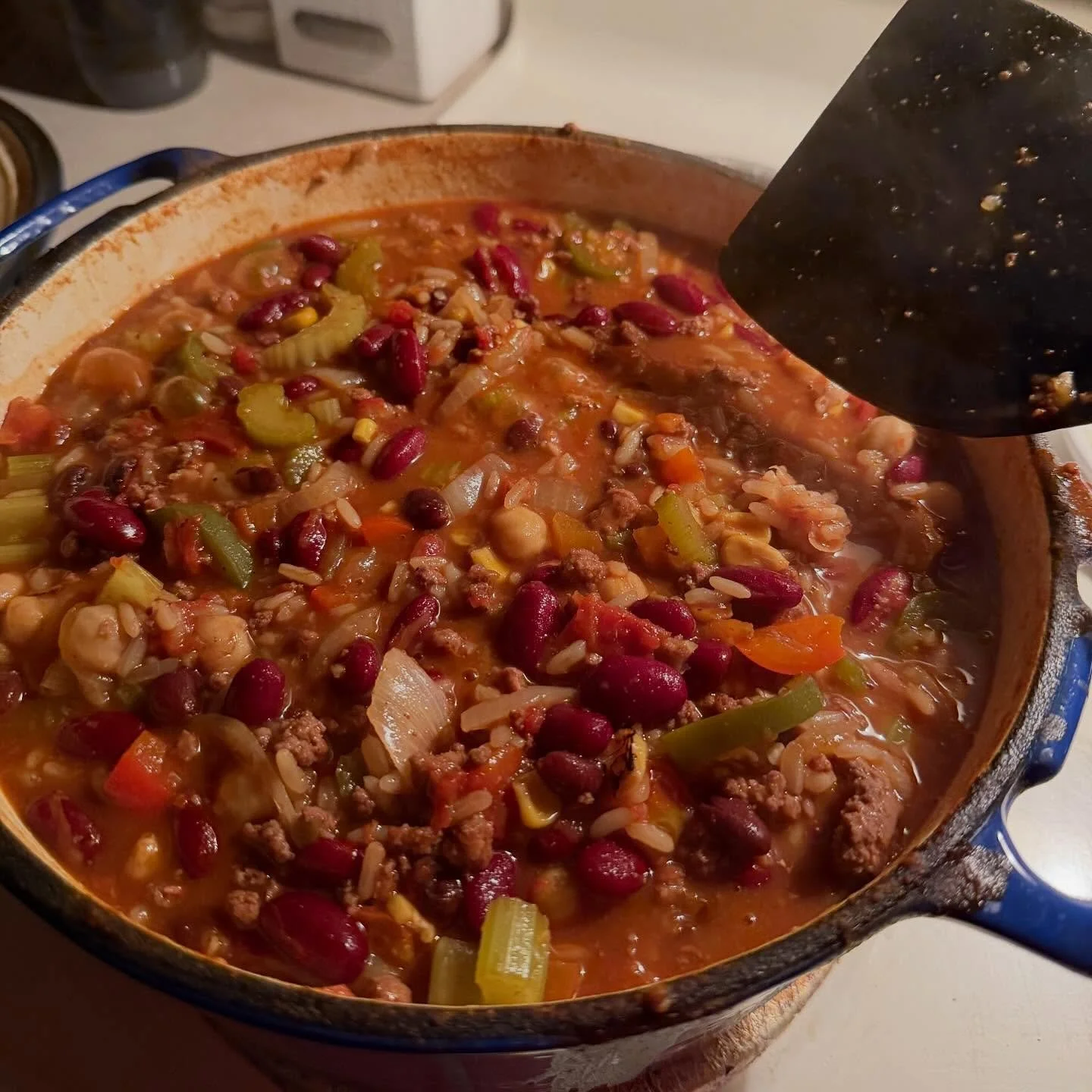 Cold weather snap means one thing to a boy raised in the mountains&hellip;.. CHILI !!!!!!!!!