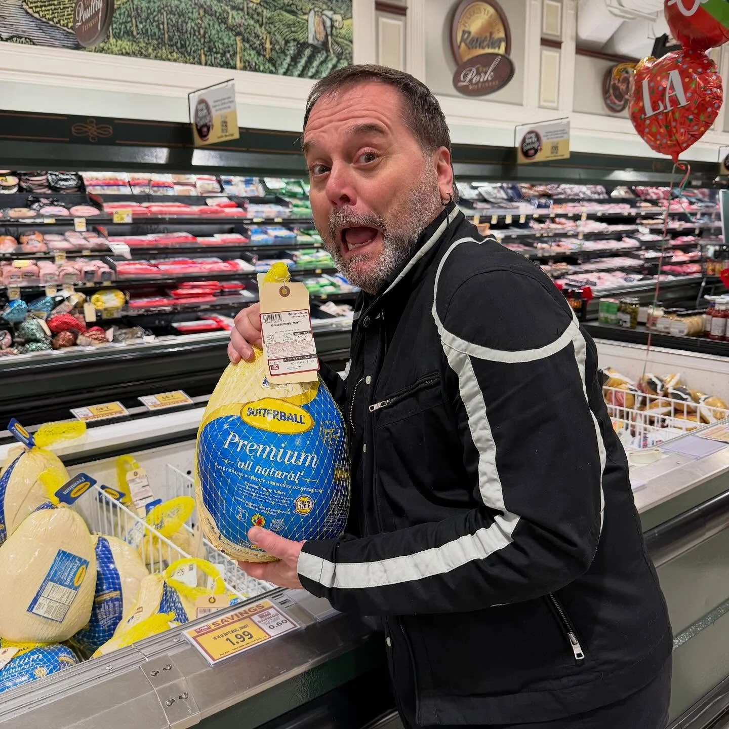 Marked safe buying a turkey here in High Point! Lol