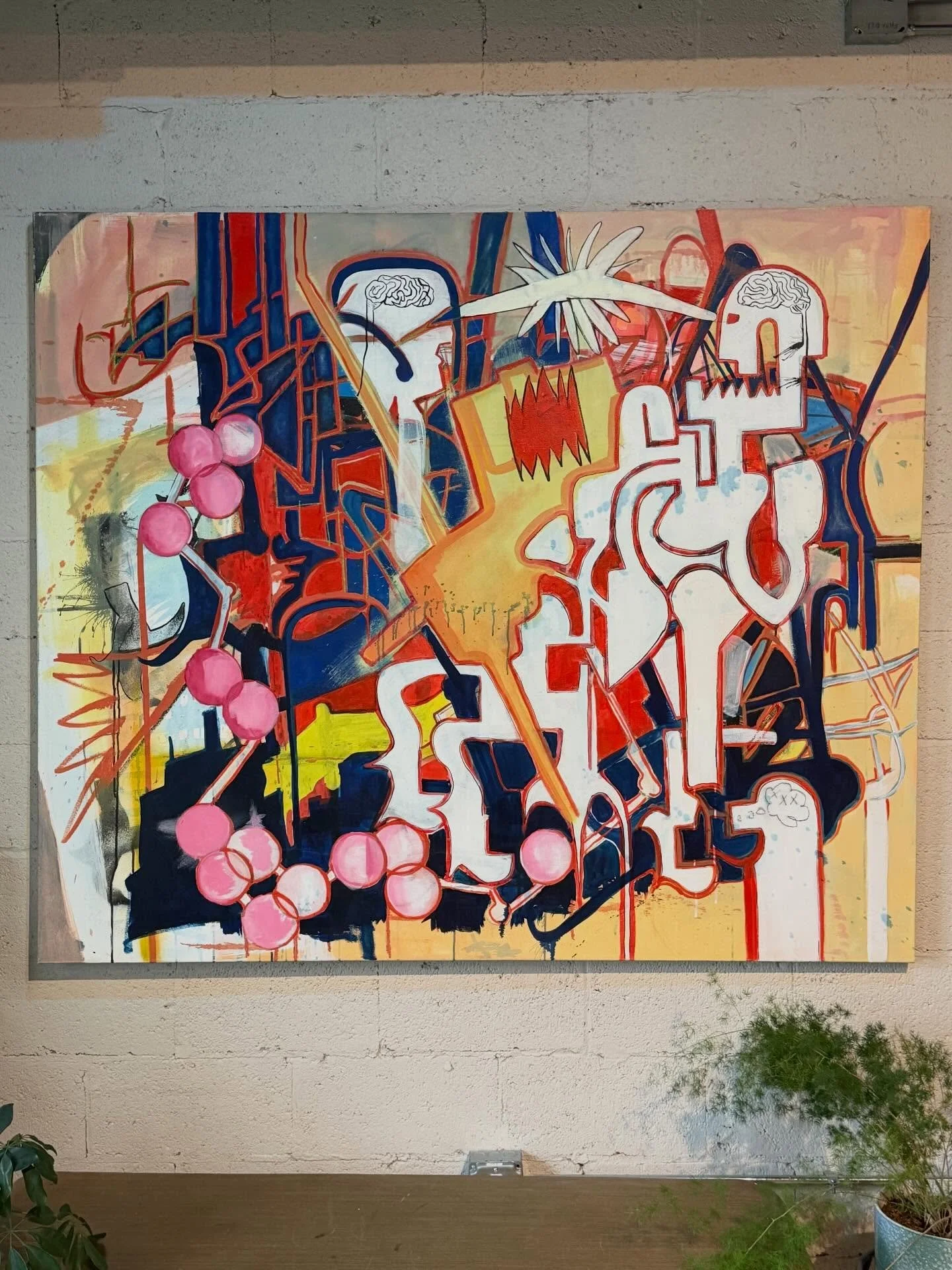 Head out to @nomadwineworks  and see the works of their very own Aaron Sizemore!!! Great work!!!