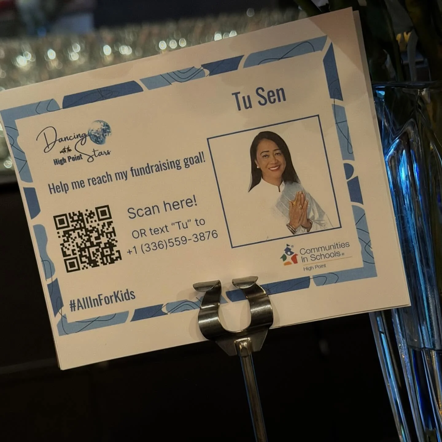 Ok all!!! My dear friend Tu is Dancing with the High Point Stars and is raising money for @cisofhp &hellip;. It&rsquo;s a great organization and if you can find it in your heart&hellip;.AND wallet to help support my friend and this group&hellip;. I&r