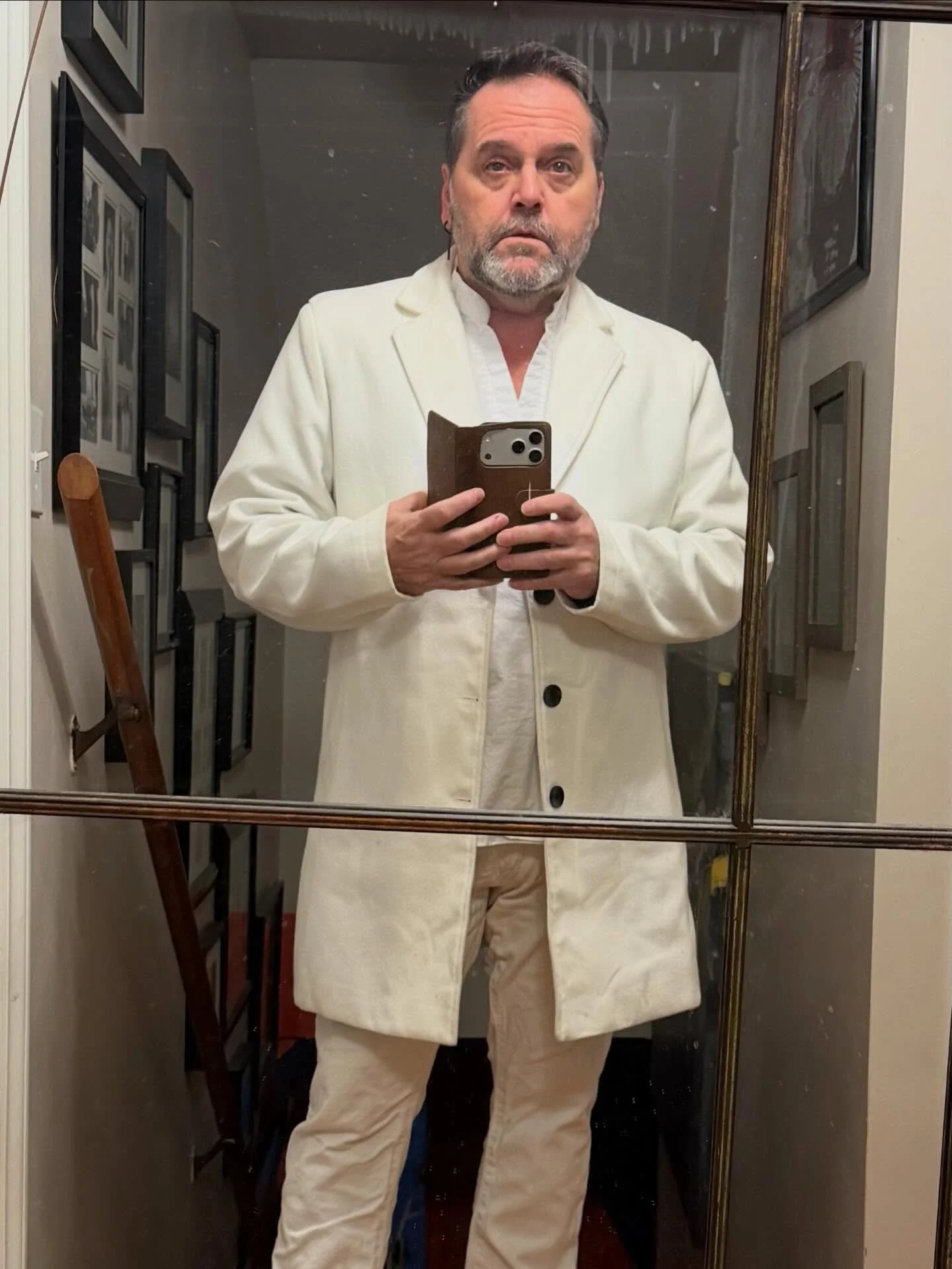 Ready for whatever the day holds! :) hoping to see the monks today here in High Point