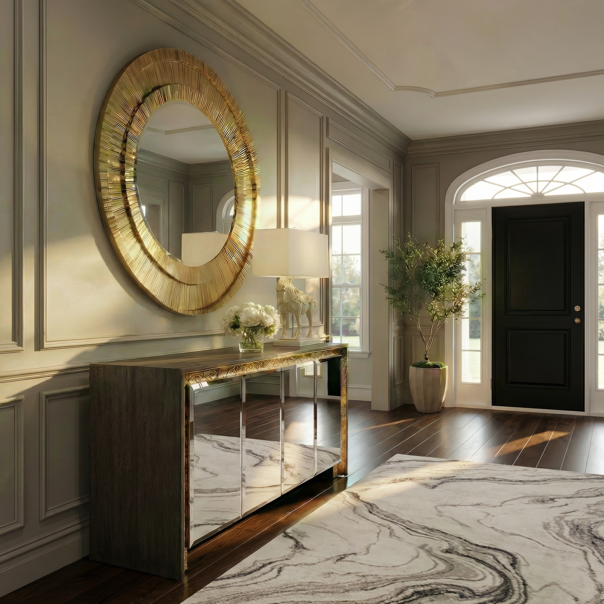 Coloma 4 Door Lighted Credenza - Final 1.png