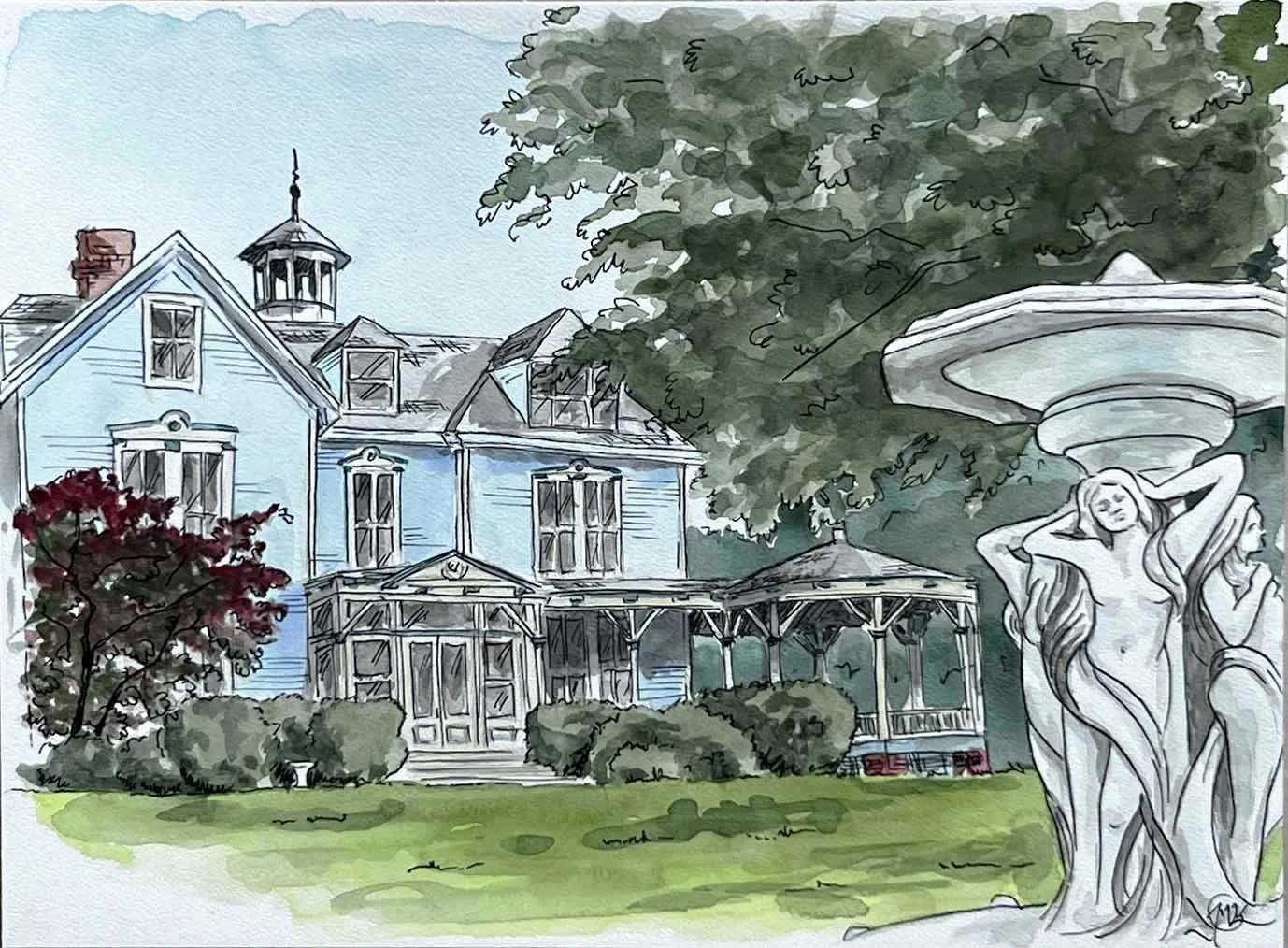 Phase One - 12x16 -  Firmstone Mansion.JPG