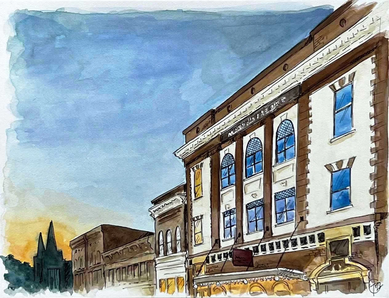Phase One - 12x16 -  Masonic Theatre.JPG