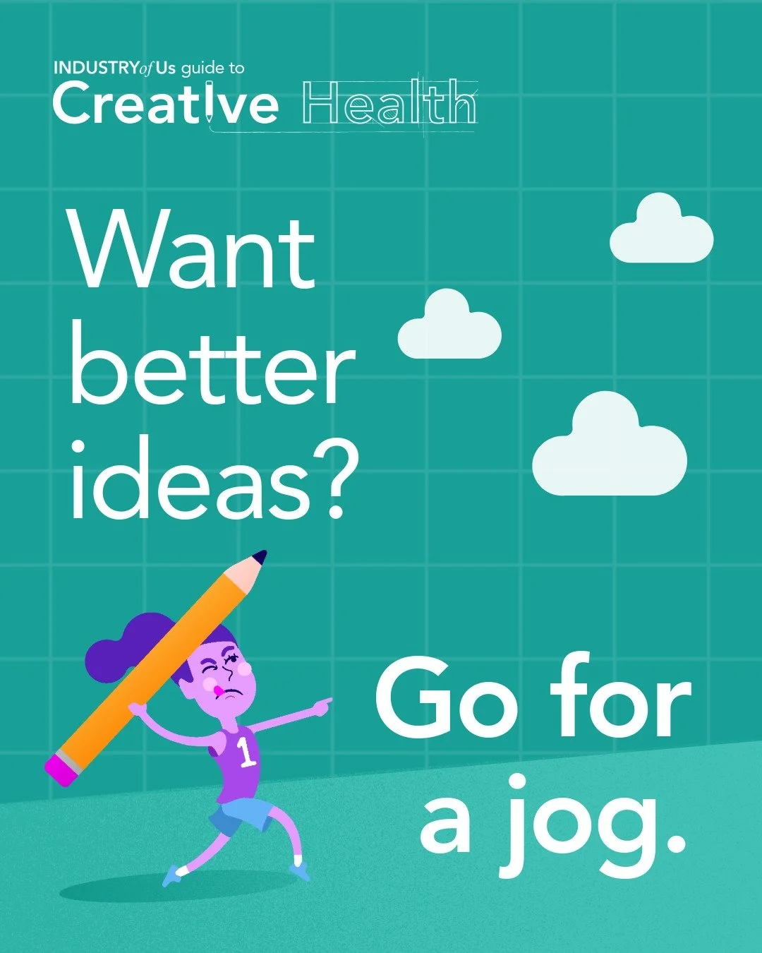 💡 Post-its and frameworks aren&rsquo;t the only tools for innovation.

Science shows that exercise can be just as powerful for unlocking creativity.

We usually connect movement with mood boosts (thanks, endorphins!) - but it goes deeper than that. 