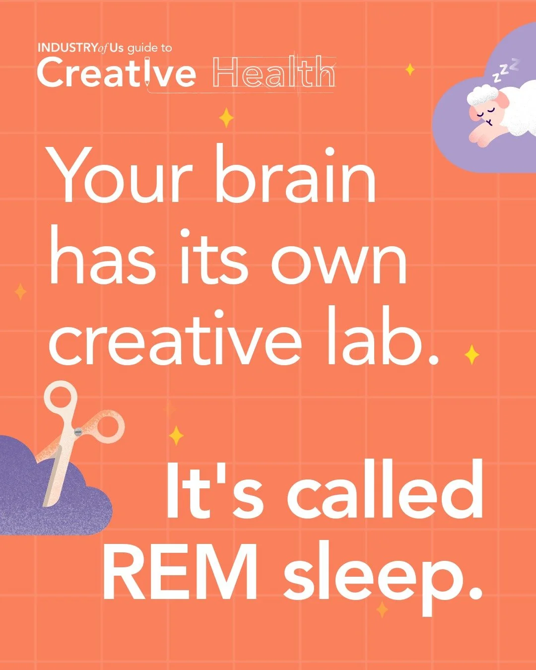 😴 Your brain has its own creative lab. It&rsquo;s called REM sleep.

💡 During REM sleep, logical filters drop. Your brain starts making unusual connections between distant ideas which is the very essence of creativity. That&rsquo;s why so many peop