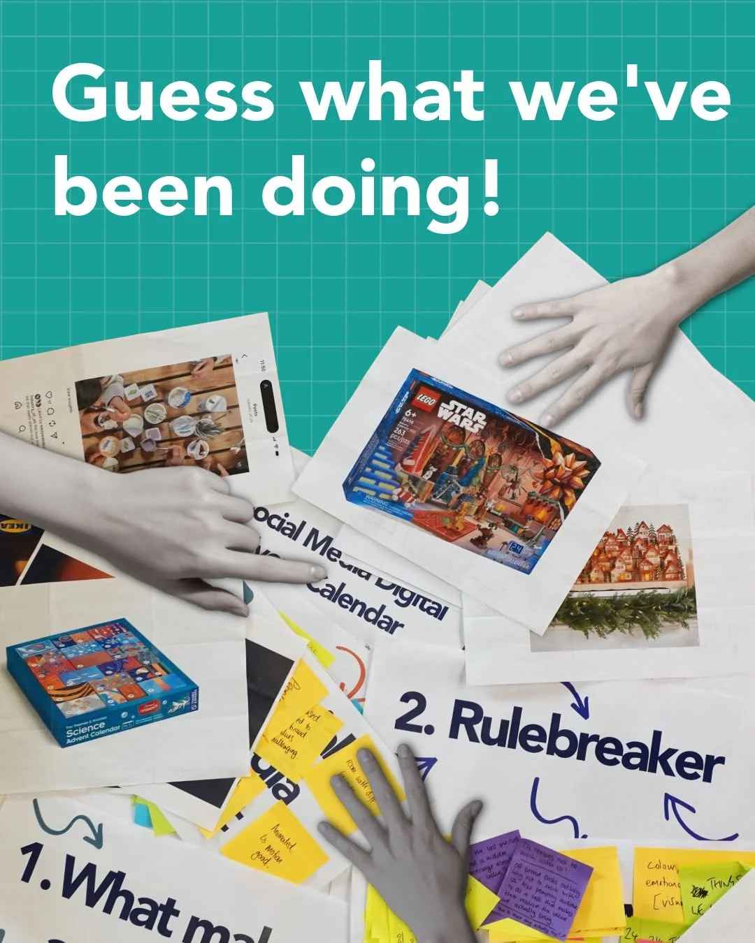 Temperatures are dropping, the sun now clocks off before we do, and the studio kettle is working overtime on hot drinks which can only mean one thing: Winter is here&hellip;

Last Team Tuesday we wrapped up warm, loaded up on mince pies and blasted o