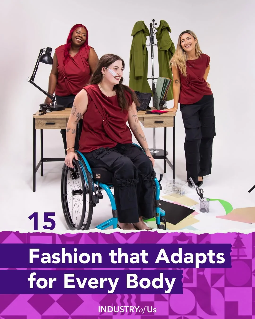 Day 15 of our advent calendar, bringing you a piece of creative good news every day!

Hanan founded @intotum_fashion when she witnessed her Grandad having to adapt to life with a stoma and urostomy bag and recognised the need for effective adaptive f
