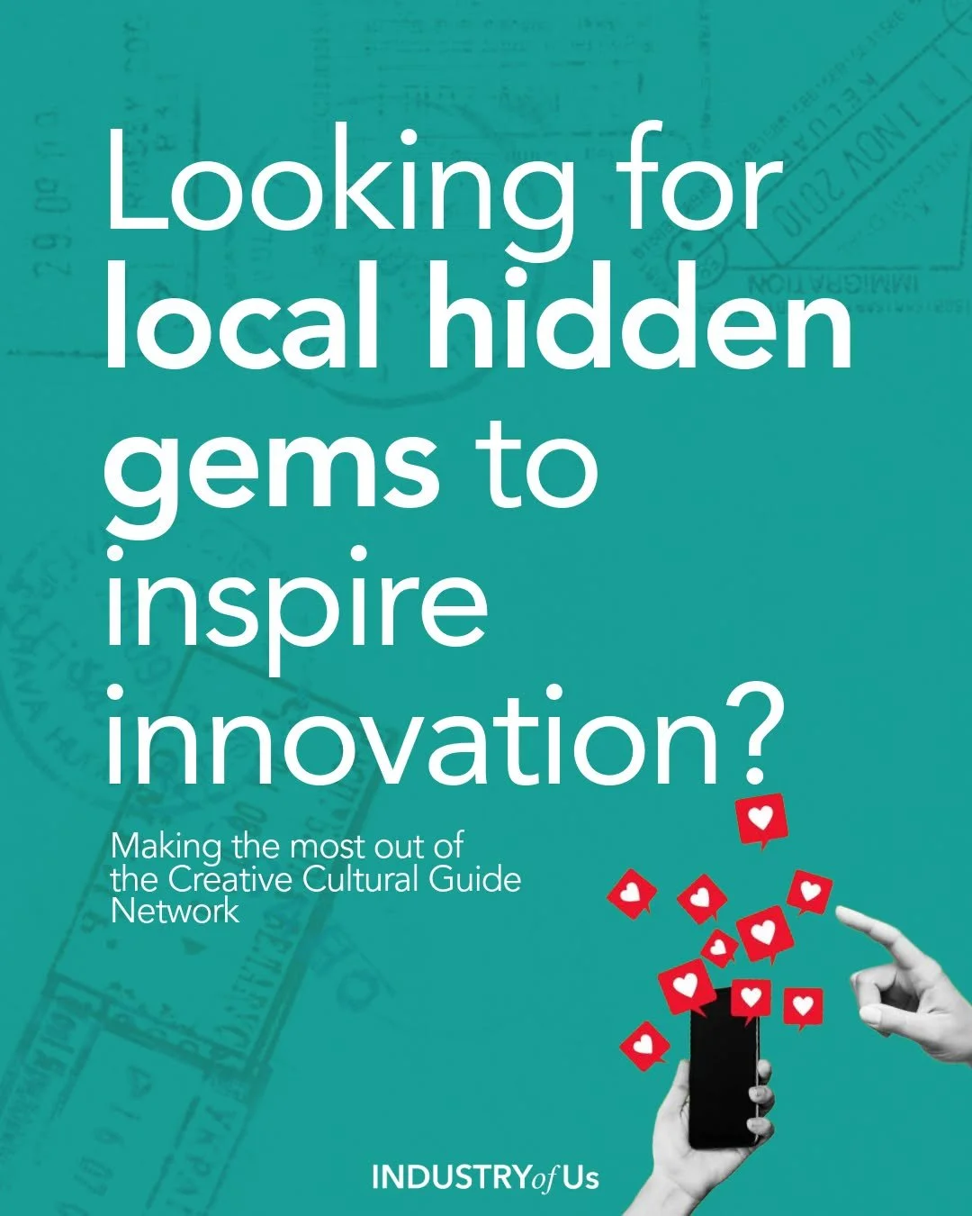 Looking for local hidden gems to spark innovation?

Over the past year, we&rsquo;ve worked with more Creative Cultural Guides (CCGs) than ever, searching across countries for inspiration you won&rsquo;t find in global trend reports.

Our CCGs are dee