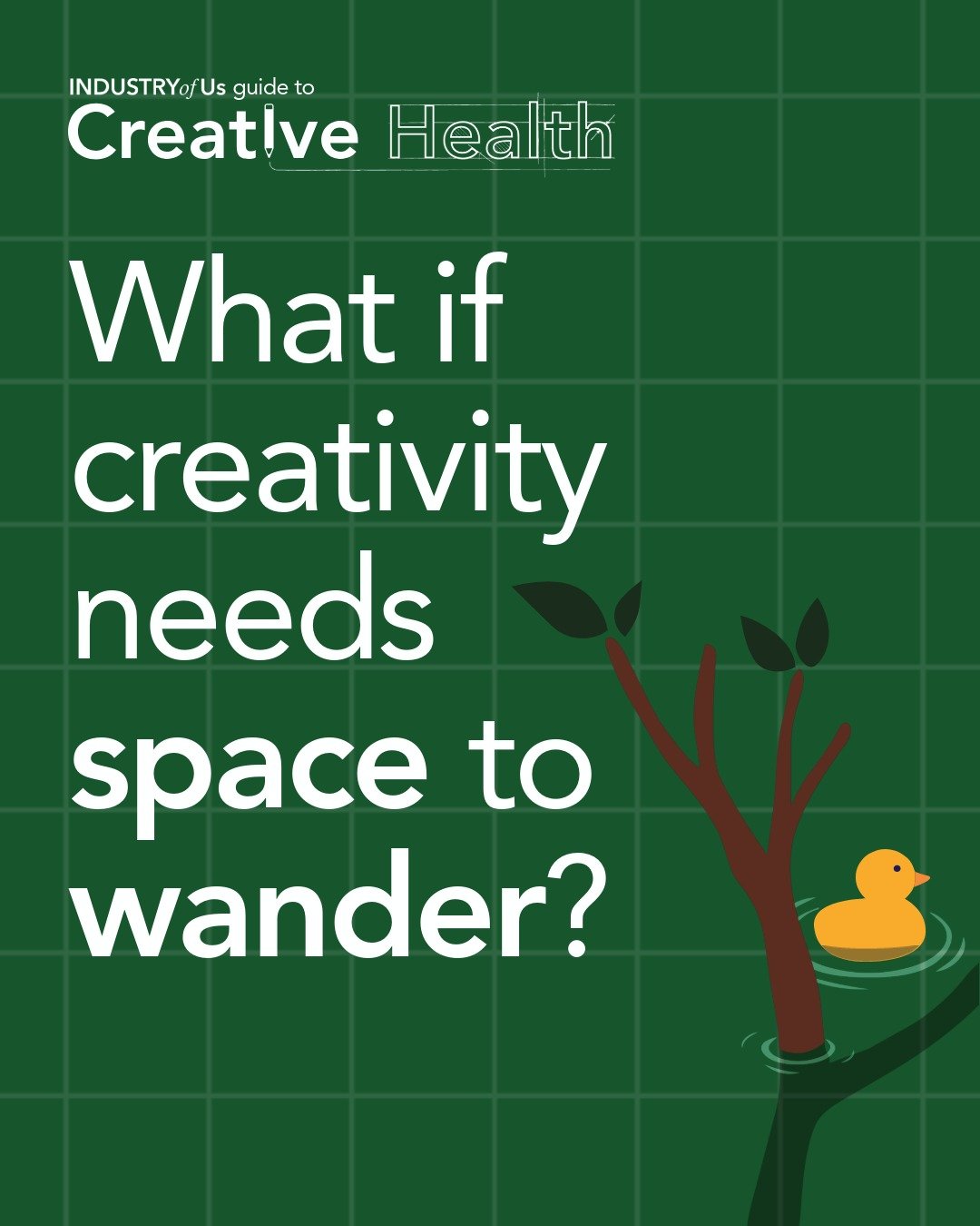 We spend around 90% of our time indoors.

And yet, some of our clearest thinking seems to happen when we step outside.

There&rsquo;s a growing body of research exploring the link between nature, attention and creativity and it&rsquo;s making us reth