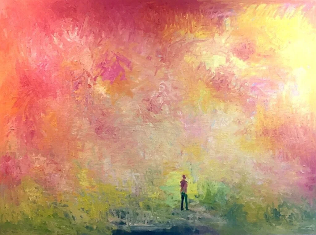 A New Day, Oil on Canvas, 120 x 90 cm