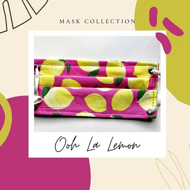 check out our super cute, breathable masks now! link in bio! #masks #oll #teenentrepreneur #teenentrepreneurs #teenbusinessowner #femaleentrepreneur #lemon #love