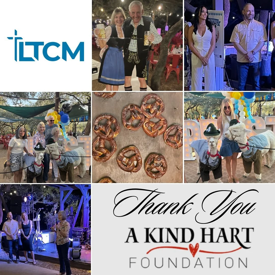 🥨🍺We&rsquo;re still smiling from A Kind Hart Foundation&rsquo;s unforgettable Oktoberfest fundraiser! From beer hoisting and live music to alpacas in lederhosen (yes, really!). It was a night of joy, laughter, and community.  Lake Travis Crisis Min
