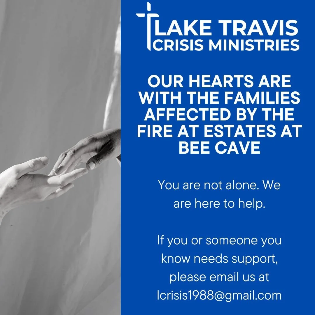 Our hearts are with the families affected by the fire at the Estates at Bee Cave. If you or someone you know has been impacted, please know you&rsquo;re not alone. We&rsquo;re here to help. 💛
Reach out to us at Lcrisis1988@gmail.com &mdash; we&rsquo