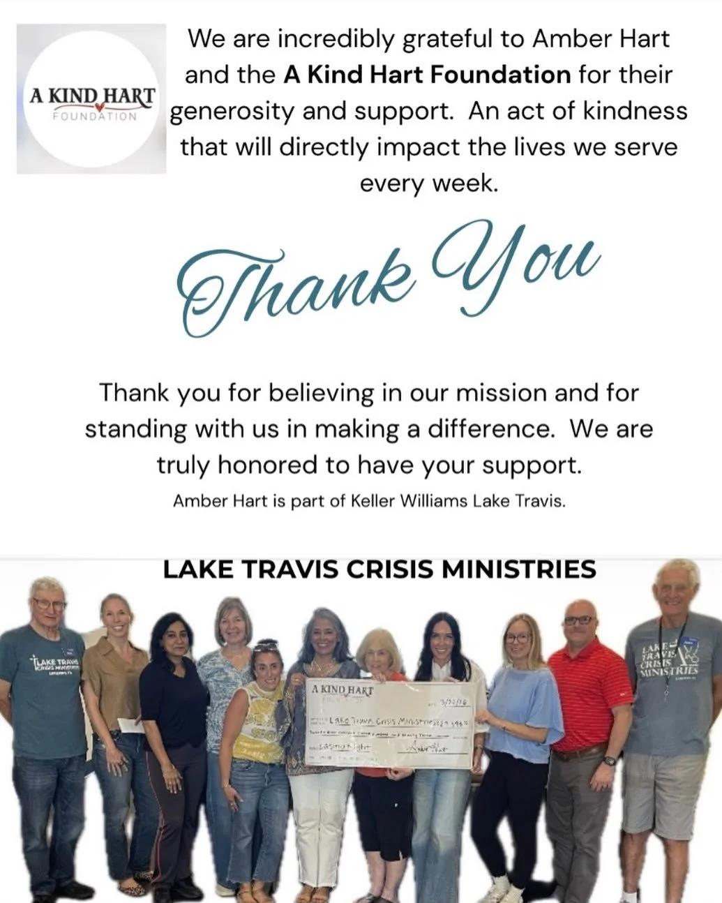 Thanks to #akindhartfoundationlt