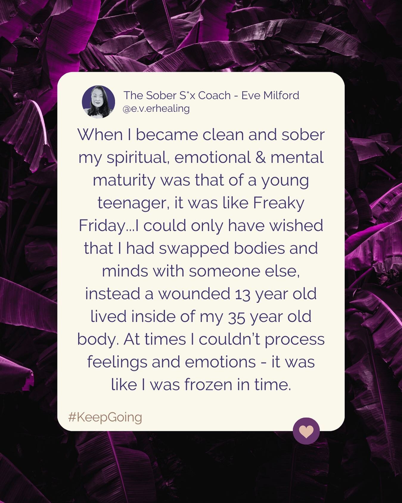 It was obvious to my insides that I would be a candidate for addiction.

I did not want to feel a thing and alcohol and drugs was how I managed to suppress and control my unresolved emotions and feelings. 

I felt like I didn&rsquo;t belong, except f