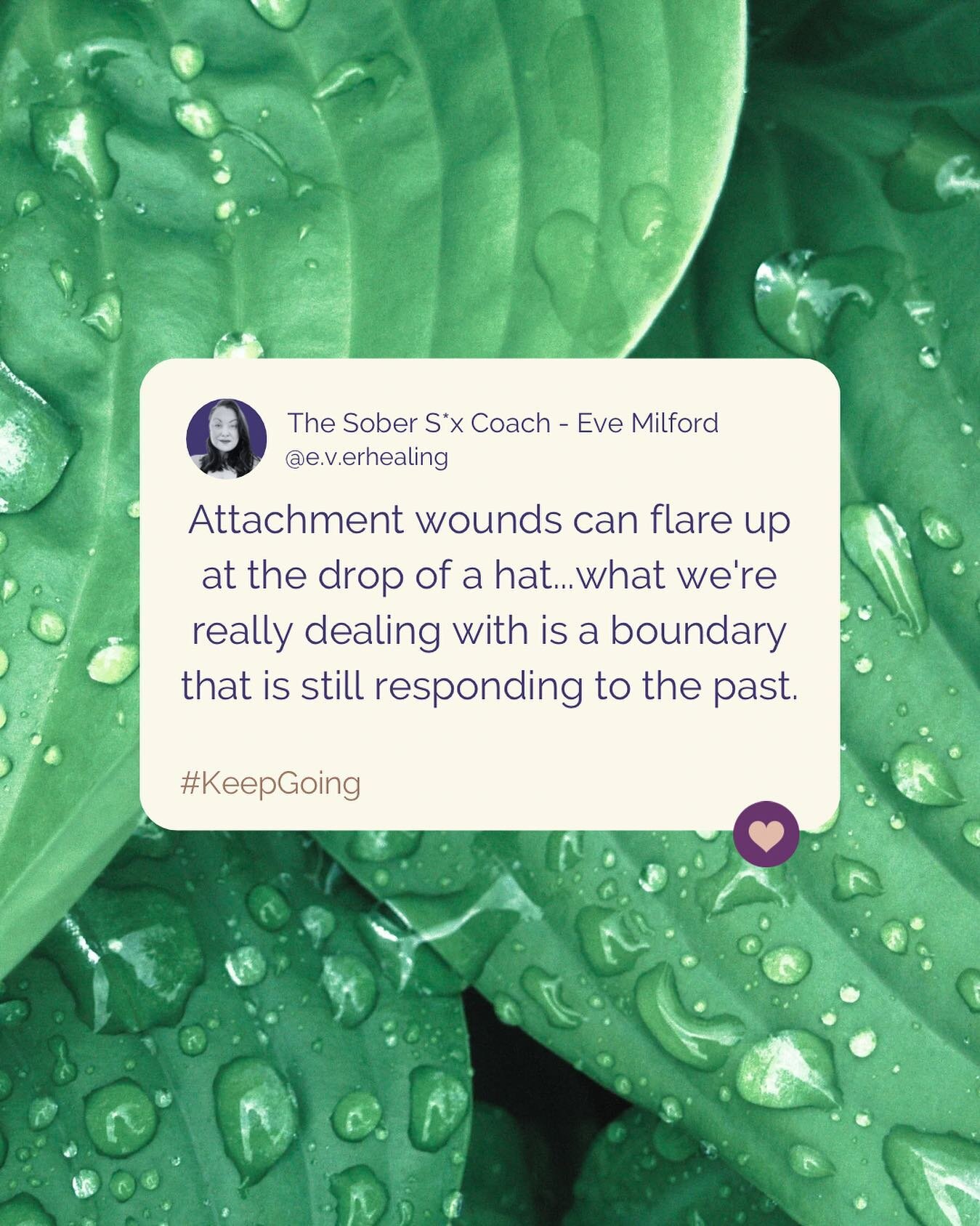 You know those walls that go up? Those are impenetrable boundaries that&rsquo;s usually an avoidant attachment style because needs were not met. You may get angry at someone and because the walls are up and you&rsquo;ve created a boundary around your