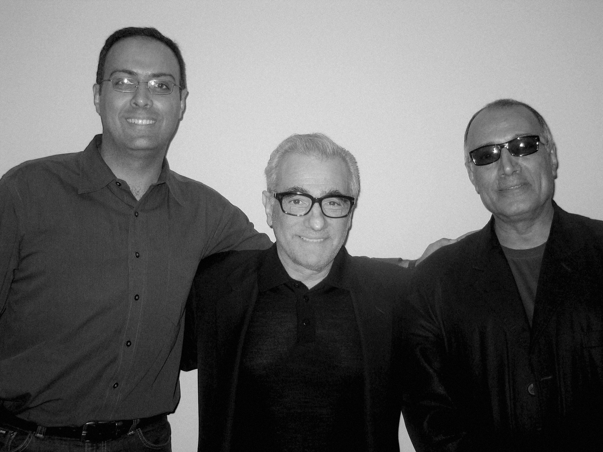 Ahmad Kiarostami, Martin Scorsese and Abbas Kiarostami