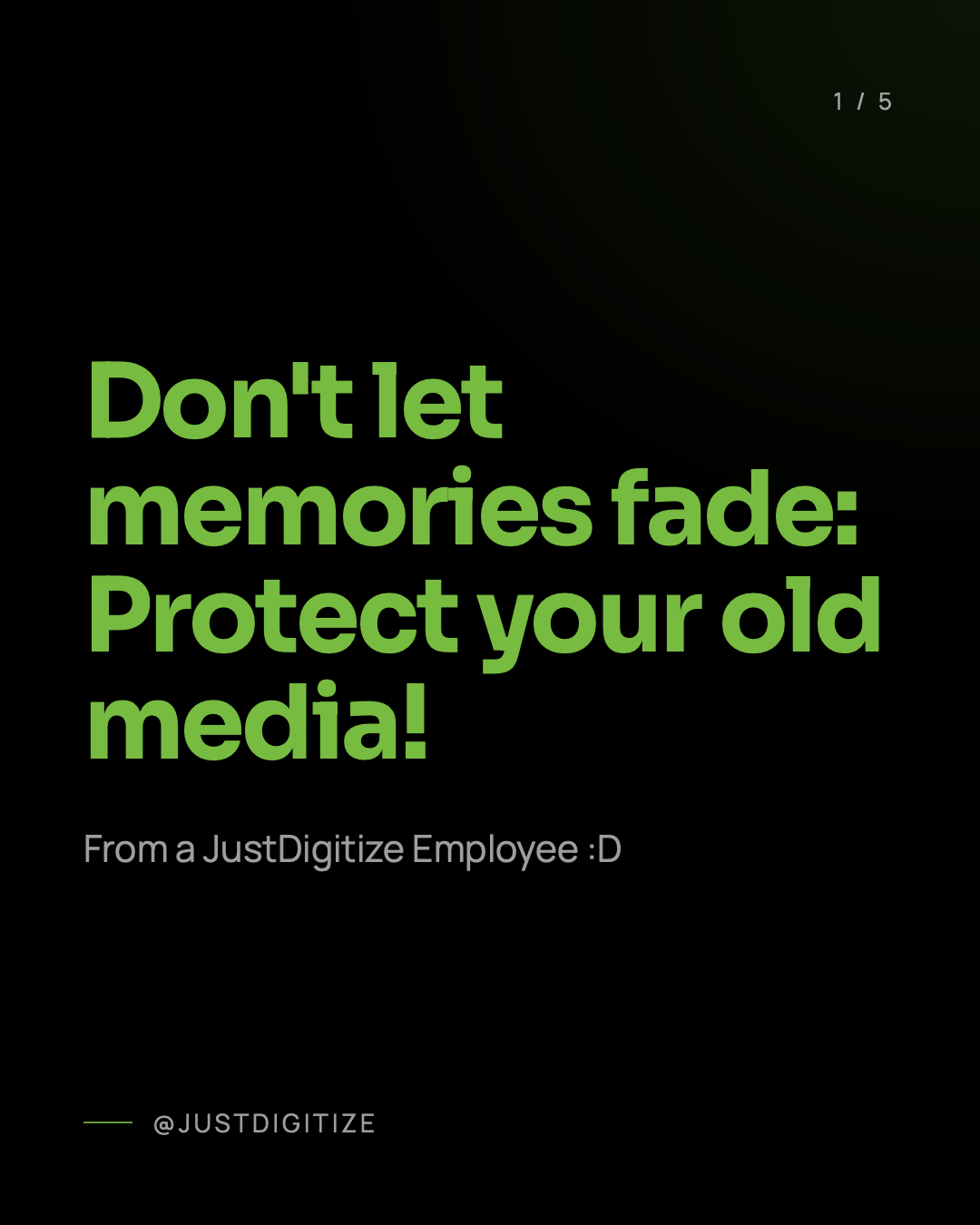 Don't Let Your Memories Gather Dust: Why Digitizing Old Tapes &amp; Photos Matters