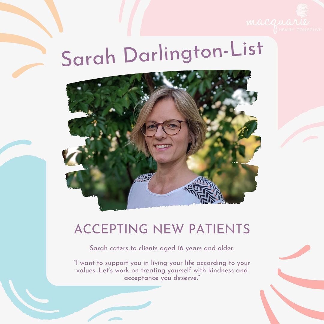 🔍 Seeking support? 

Meet Sarah, our provisional psychologist, ready to help clients aged 16 and over. 

To schedule an appointment, reach out to our practice at 6882 7113 or book online via our website. 

#MentalHealthMatters #Therapy