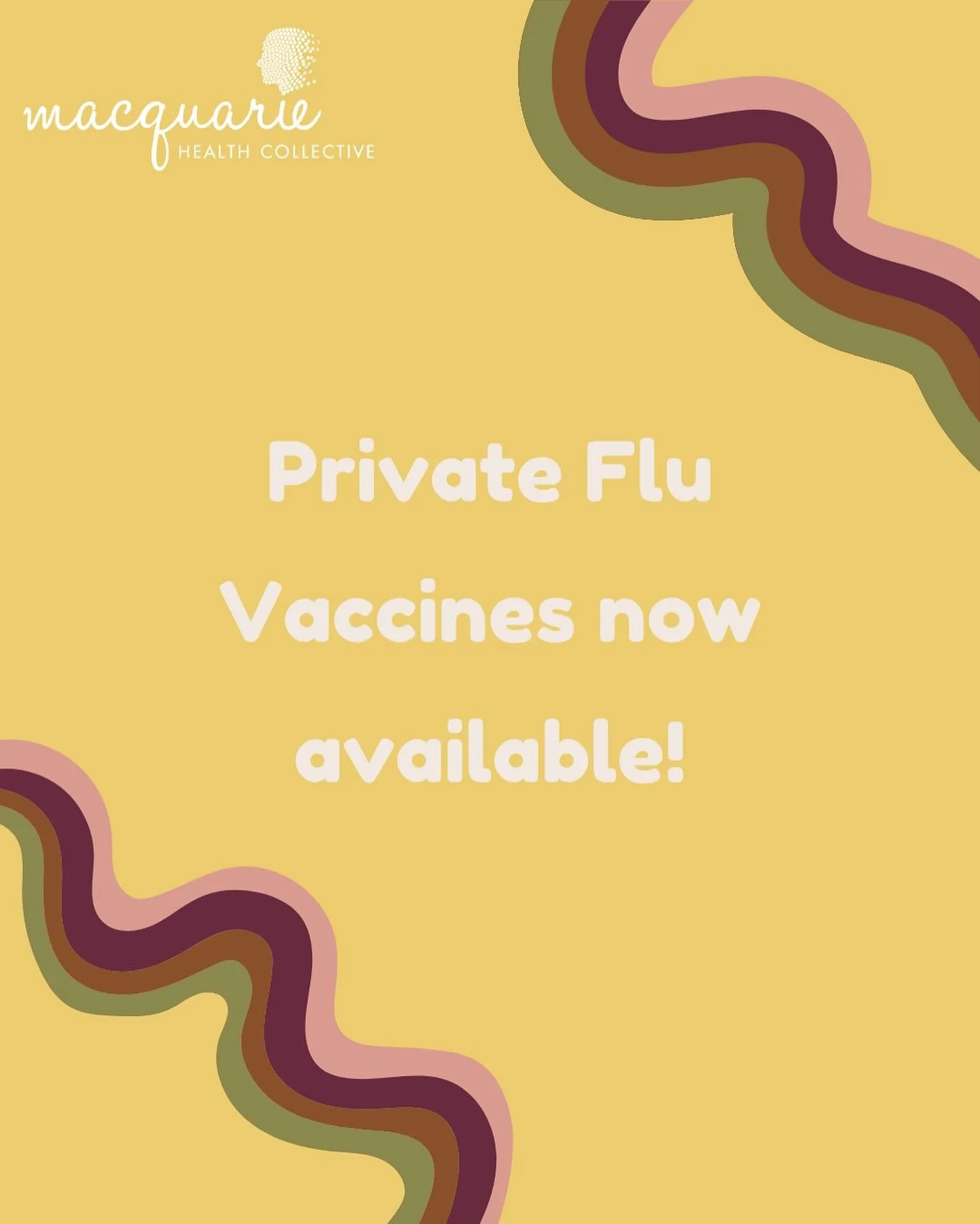 Flu season is around the corner&hellip; and we&rsquo;re ready! 💉

Our PRIVATE flu vaccines are now in, with clinics available to book online or via phone. At $25 each.

Just a heads up &mdash; these are PRIVATE ONLY for now.

If you&rsquo;re 65+ or 