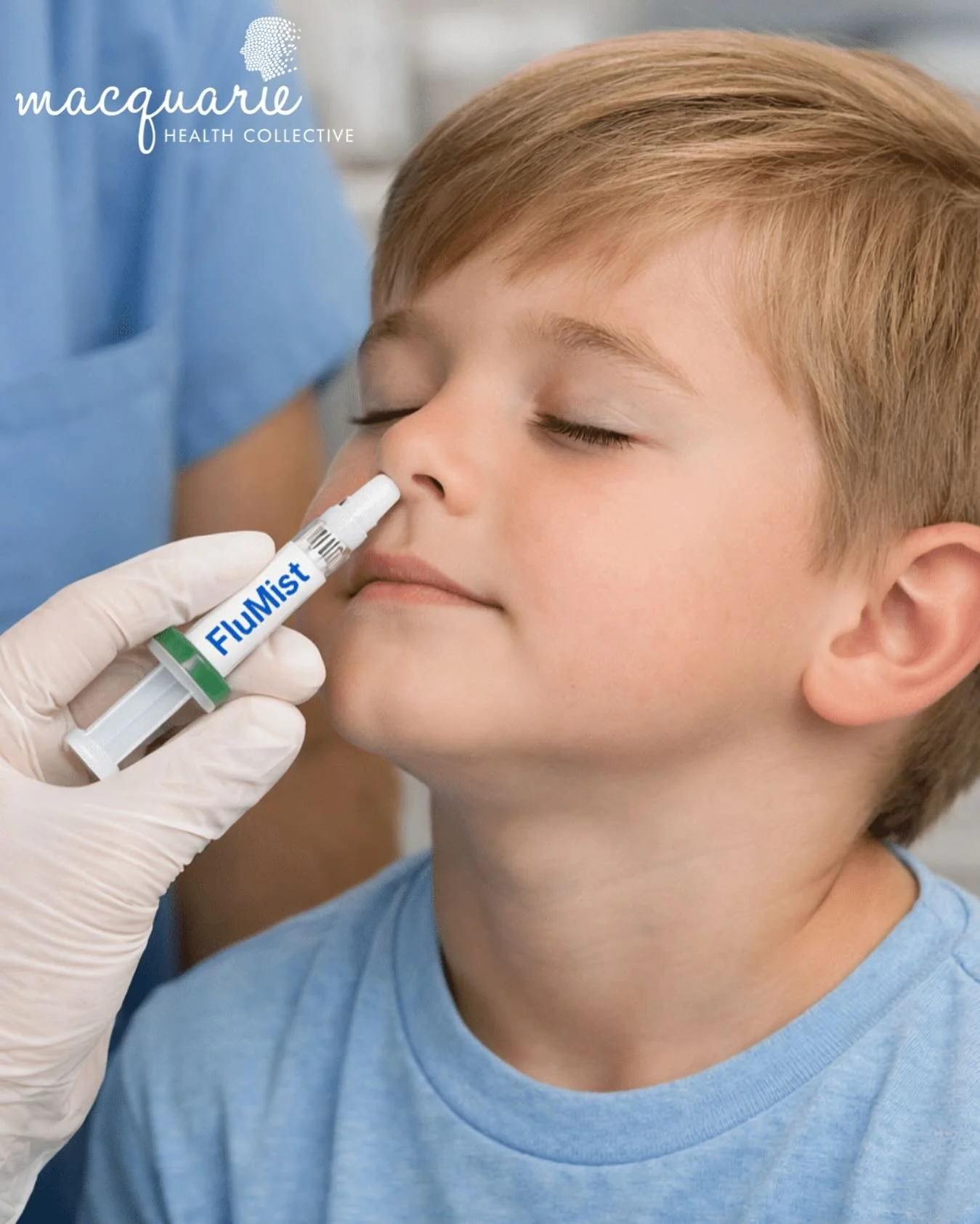 No needles? Yes please 👀

FluMist nasal vaccines have arrived.

Available government-funded for eligible patients, with limited supply.

Not eligible? We also offer private FluMist options 💙

Call reception on 6882 7113 or book online