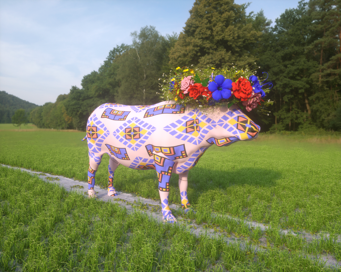 andra-cobuz-the-four-realms-folklore-3d-installation-traditional-cow-scene.png