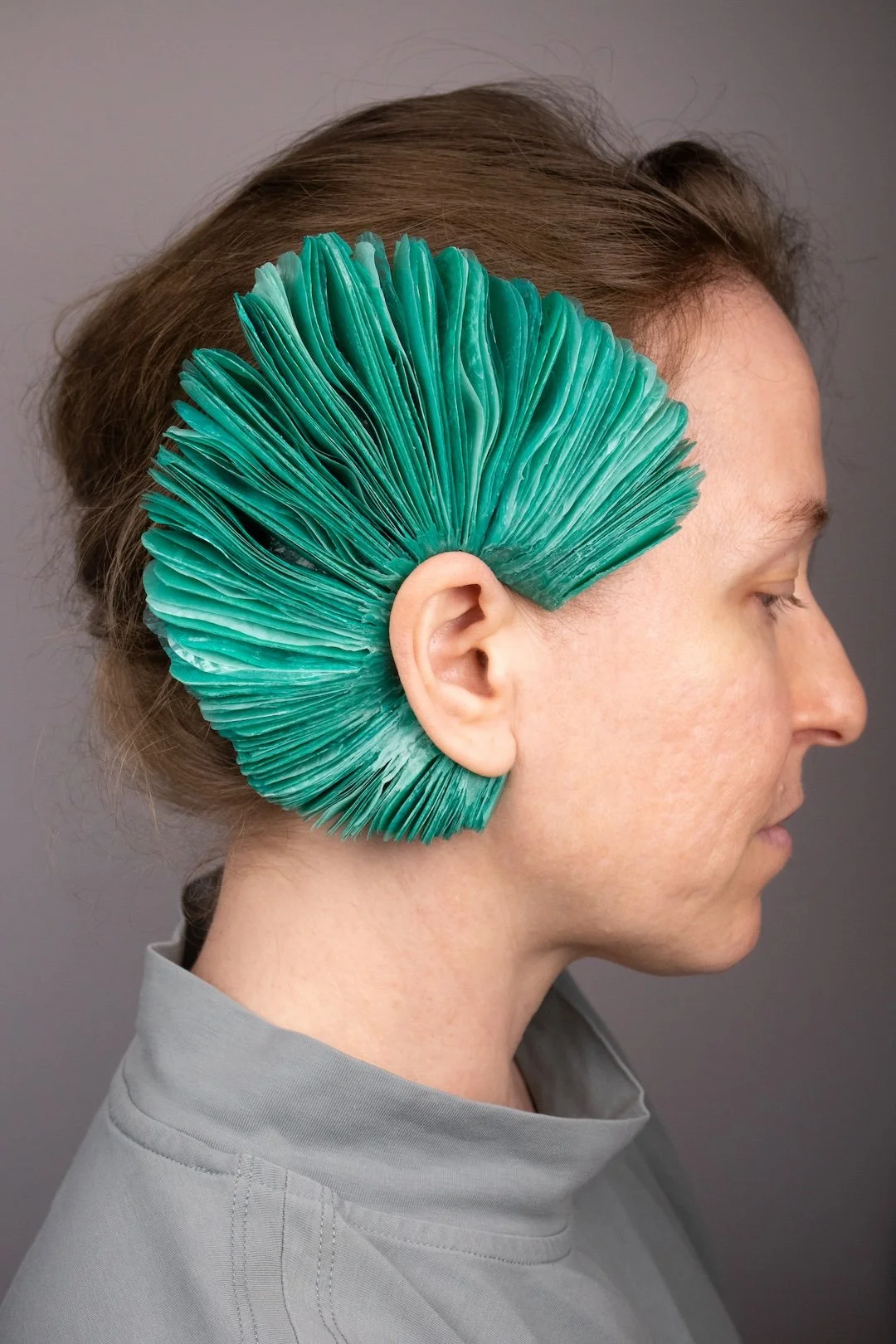 mushroom gill earcuff worn ridpath.jpg