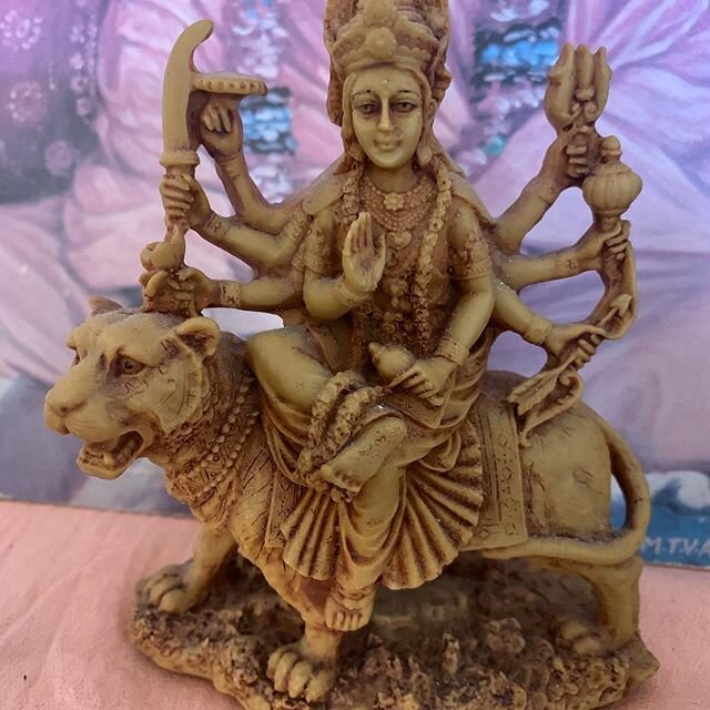 Energy of the divine feminine, in the form of Vedic goddess, Durga. This energy is within us, encouraging and empowering us to overcome obstacles. To create joy. To find fulfillment in what matters most!