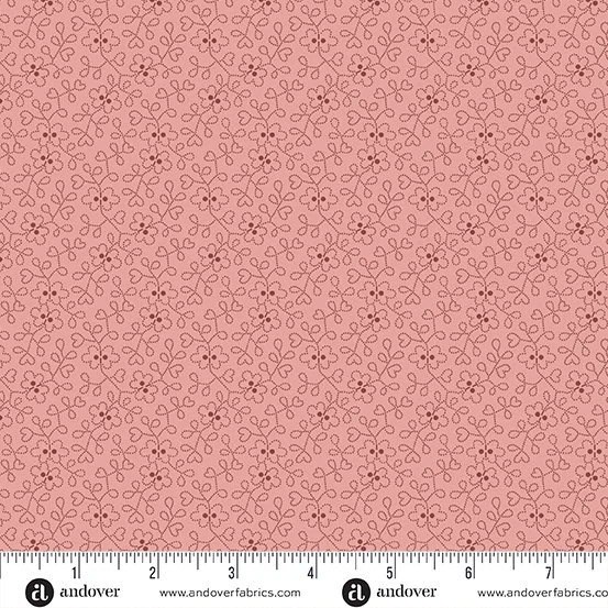 Sewing Basket - Rose Quartz Azalea A-955-E
