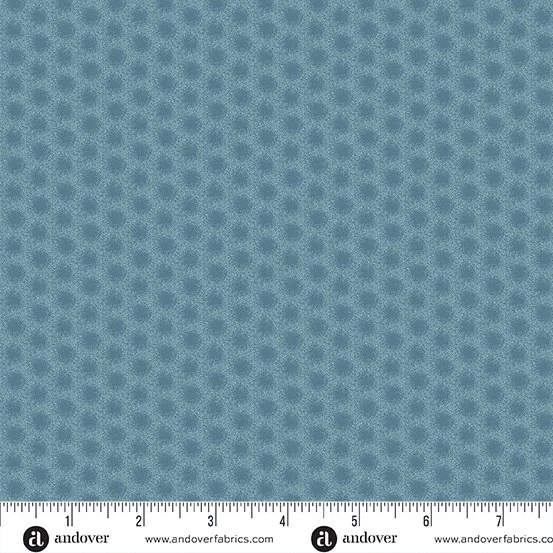Sewing Basket -Sapphire Pebbles A-950-B
