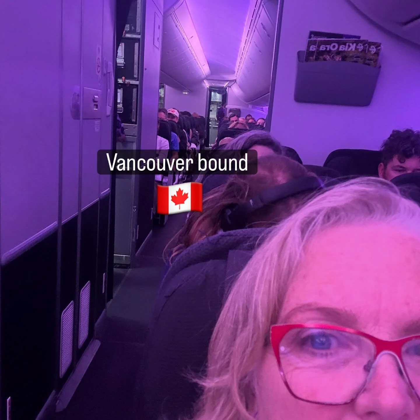 Here I am in Vancouver visiting my family and having the best time. My flight was long but good and I arrived safe and sound. What a treat Becka got us tickets to an ice hockey game - go the Goldeneyes and man a live, it&rsquo;s fast, a bit confusing