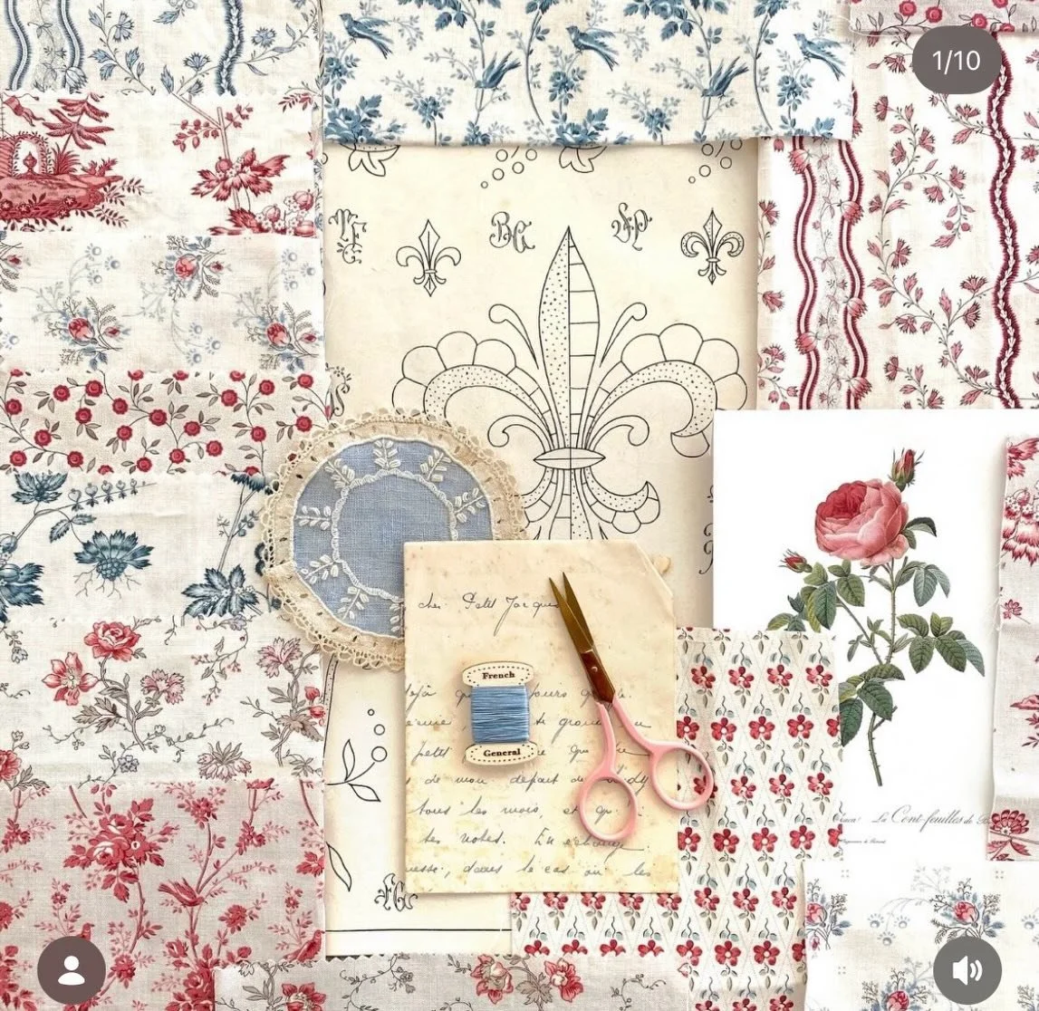 The next stunning range Fleur de Paris by French General is about to arrive. Stunning with creams with a touch of french blue, lavender and pale rose. Stunning. They are all up on the website now for preorder. We will also have some of these in Linen