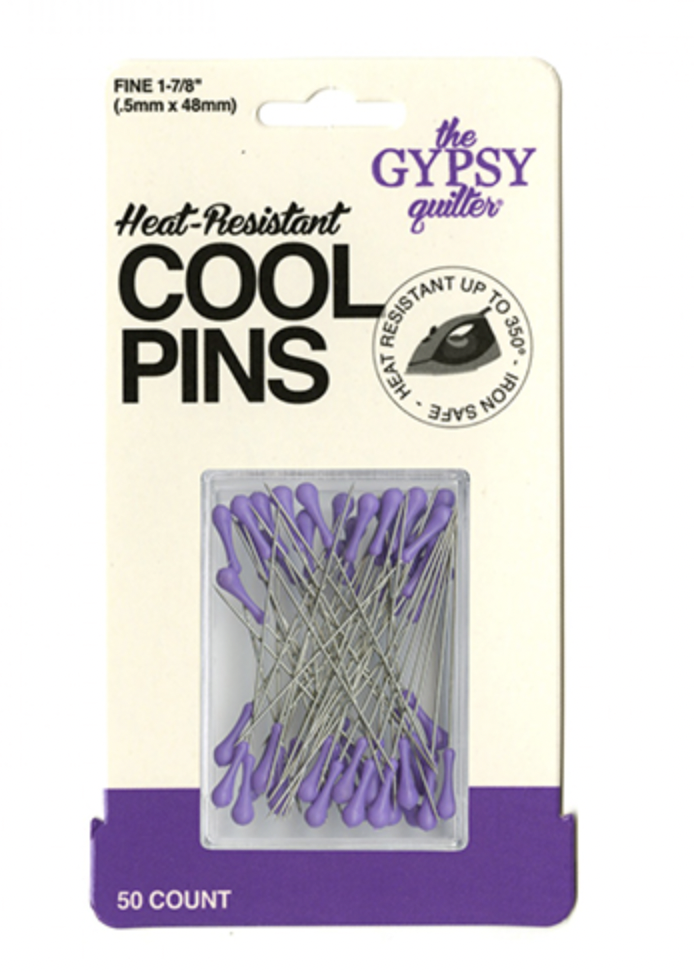Heat Resistant Cool Pins by Gypsy Quilter - Purple
