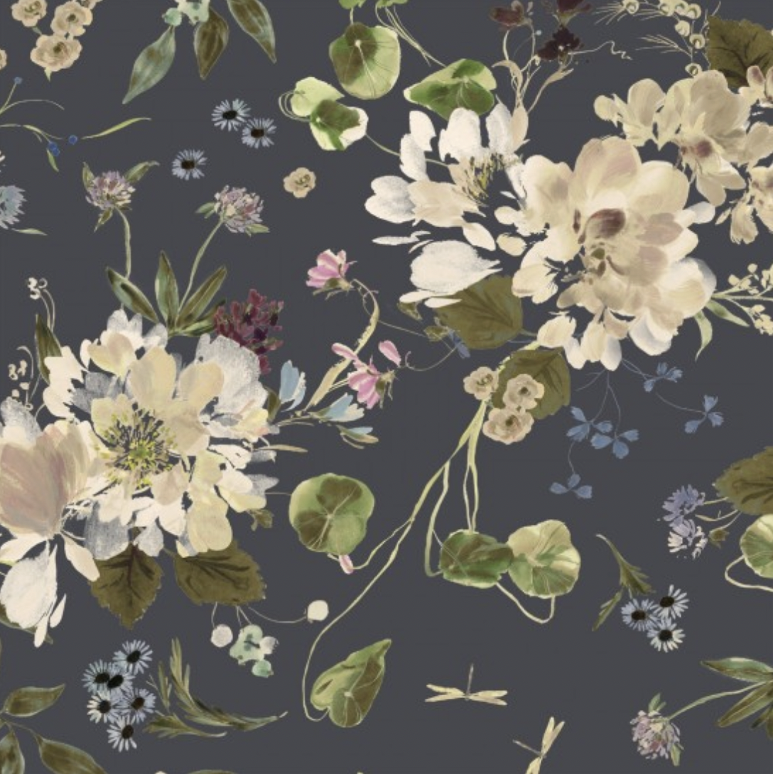 Peony Garden Extra Wide 108" backing