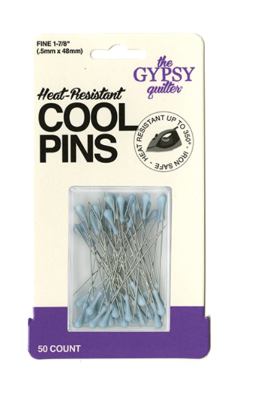 Heat Resistant Cool Pins by Gypsy Quilter - Blue