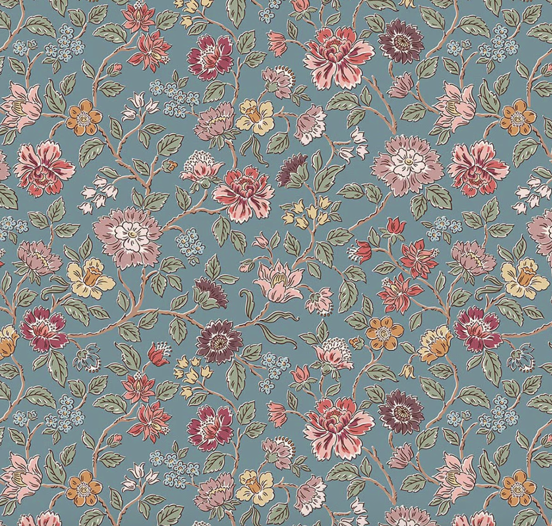 Northanger Abbey - Moreland Blue C17890-BLUE