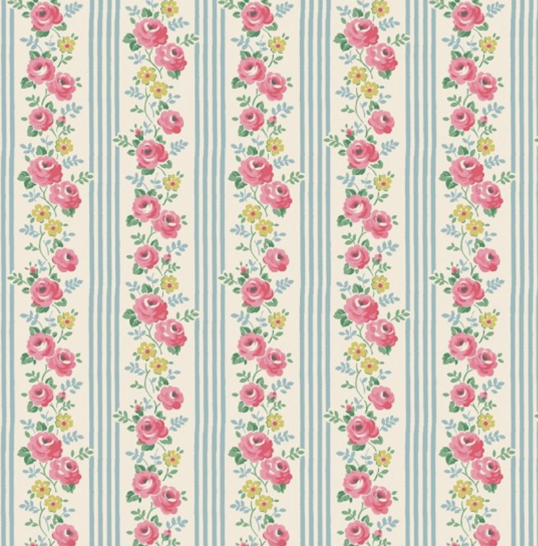 Cath Kidston - Signature Collection Stripe Blue  C18372-BLUE