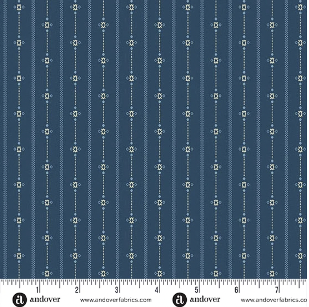 Special Delivery - Homespun Deep Lake A-10475-B