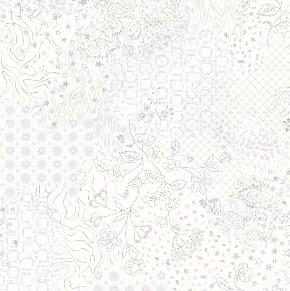 Faded and Fabulous - Stitches & Stars R210781D-White