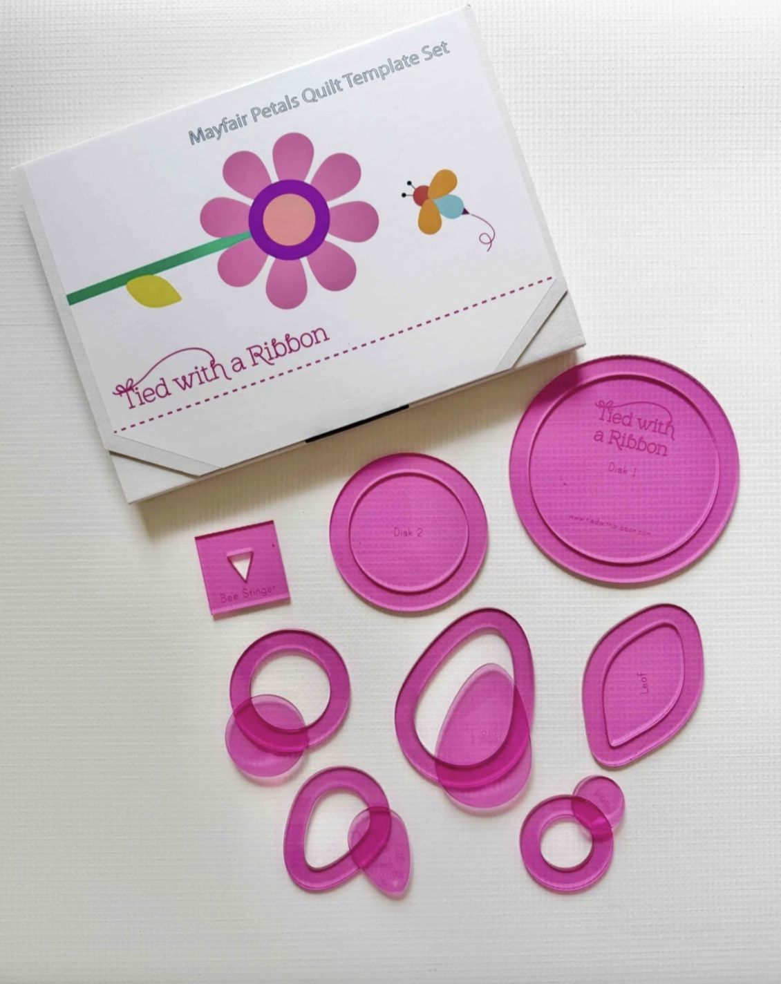 Mayfair Petals Quilt Template Set