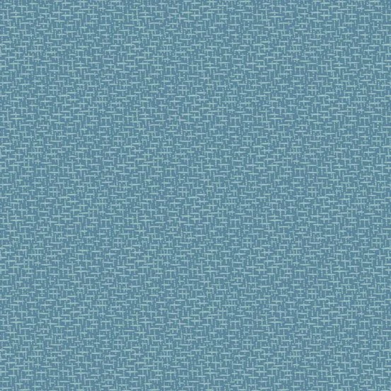 Sewing Bird - Tweed Blueberry  A-1619-B