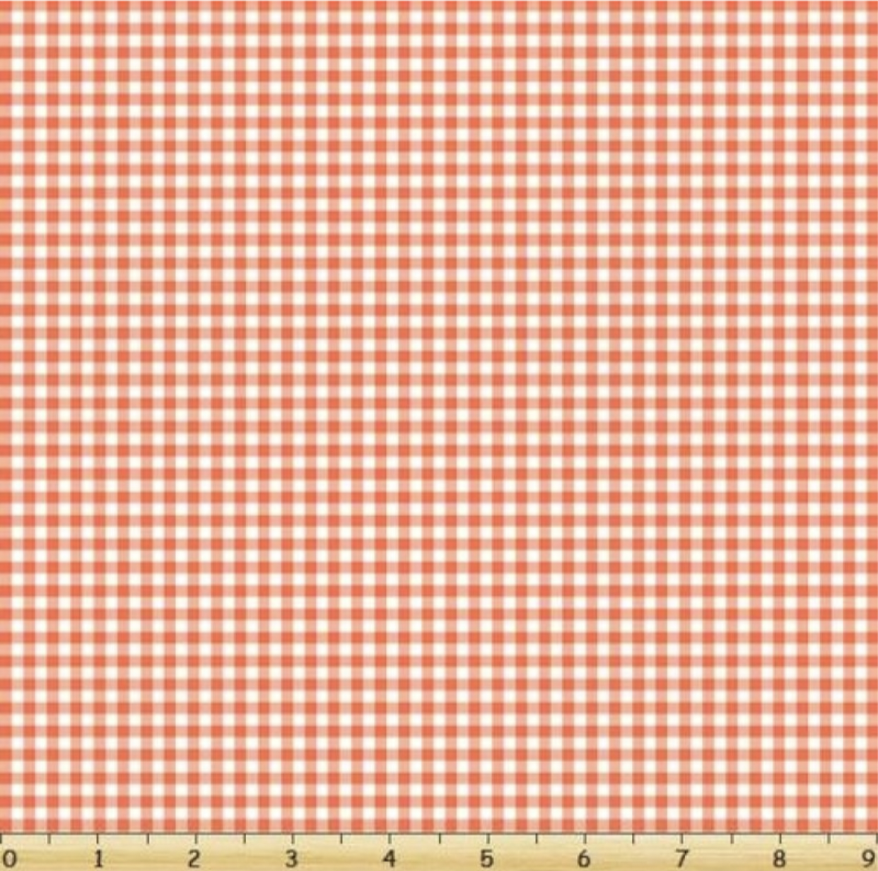 Susybee Gingham Check - Coral SB20268-420