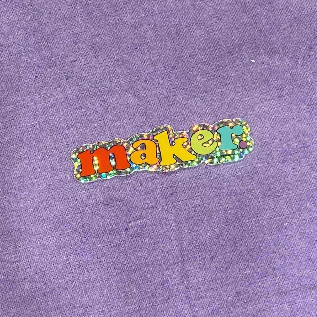 Maker Sticker