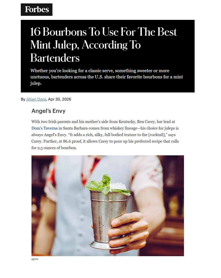Dom’s Taverna in Forbes