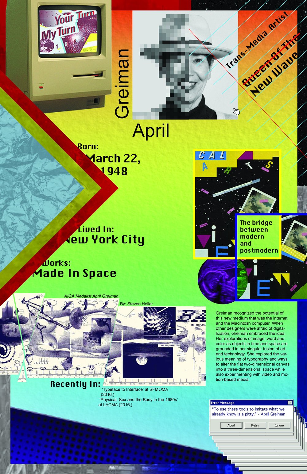 April Grieman Poster — Sean Mulcahy