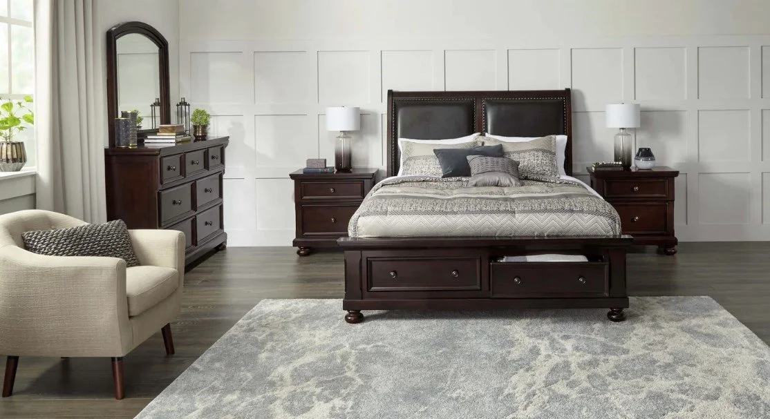 Chester Queen Storage Bed — Leon's Furniture Saint John