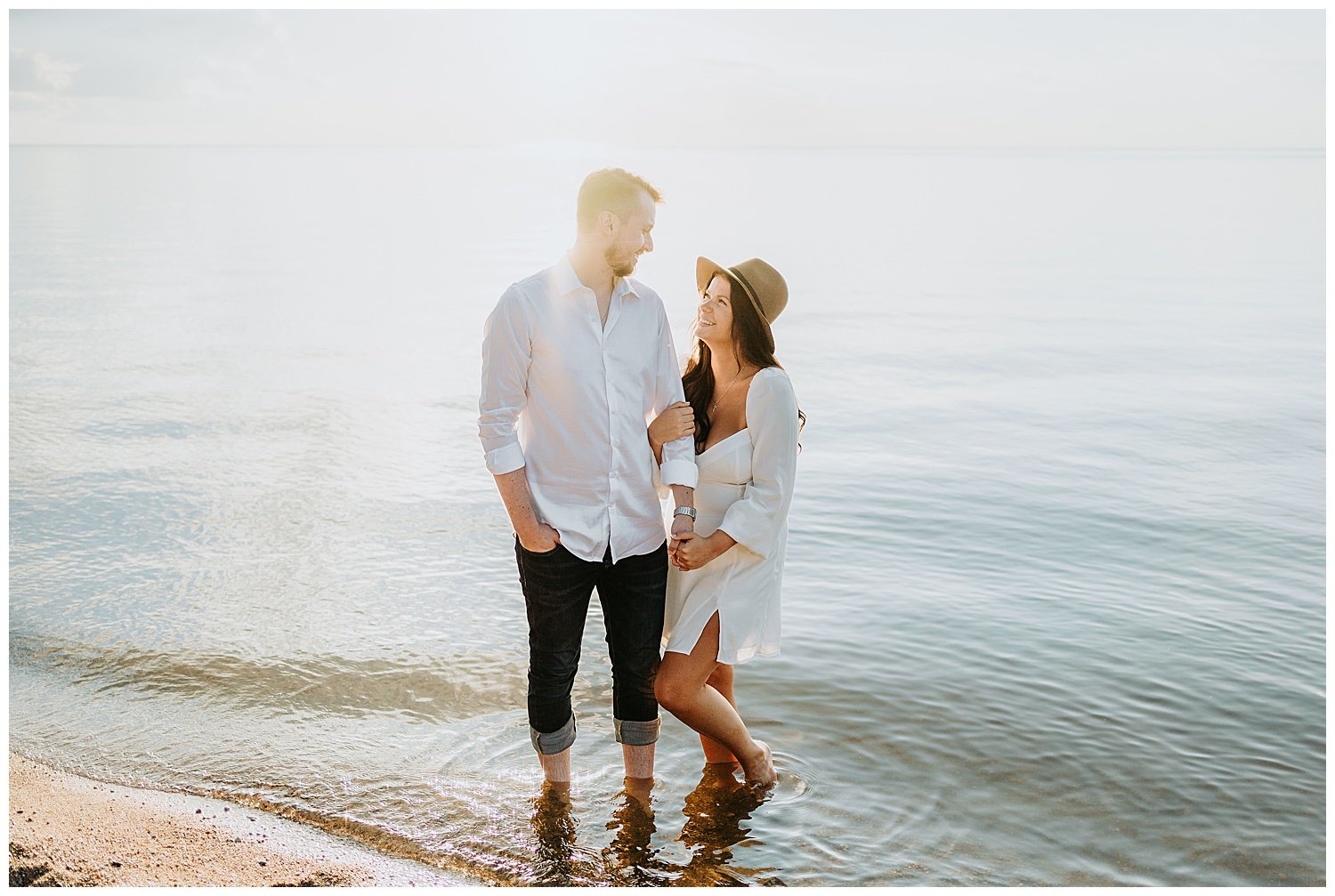 Jessica + Jonny's Beautiful Engagement Session at Grand Beach 3.jpg