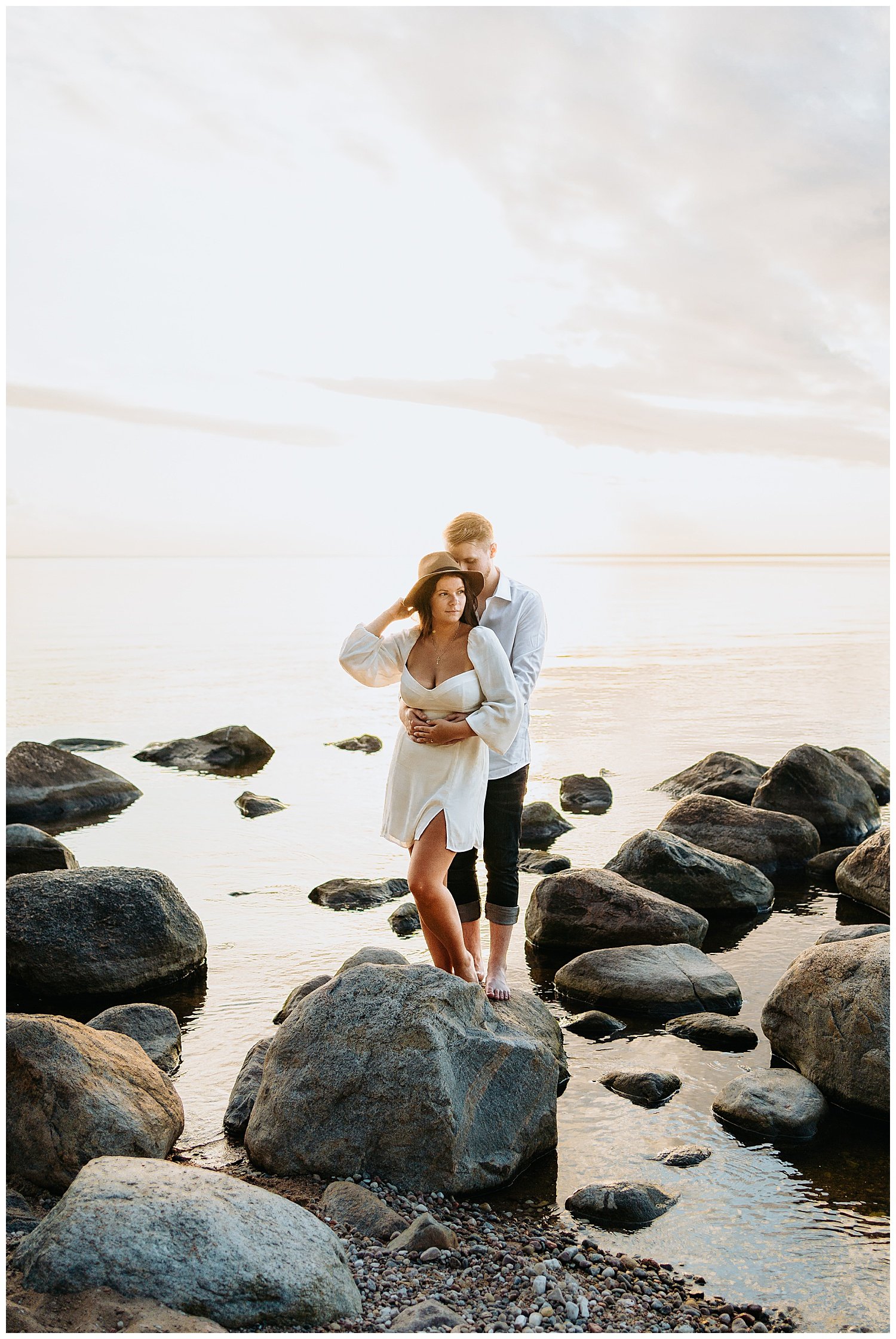 Jessica + Jonny's Beautiful Engagement Session at Grand Beach 13.jpg