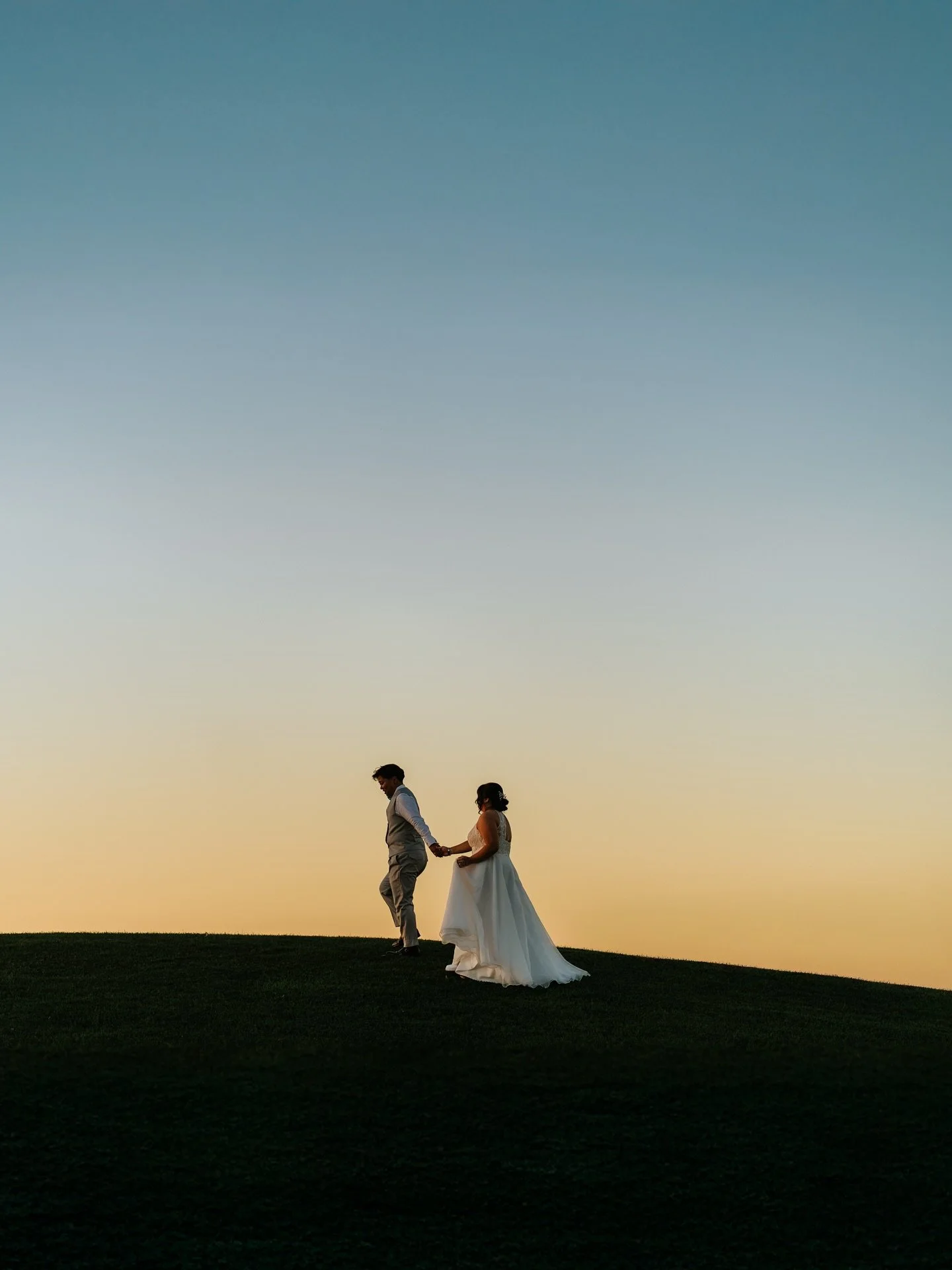 What a beautiful way to cap off my fall weddings with Ginelle &amp; Marianne! The fall colours were out in full effect and we had such a gorgeous sunset to work with. Congratulations you two ❤️

Photographer: @ngophotos__
Videographer: @roston_digita